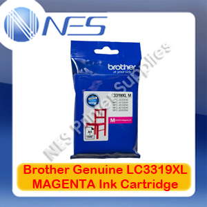 Brother Genuine LC3319XL-M MAGENTA High Yield Color Ink Cartridge for MFC-J5330DW/MFC-J5730DW/MFC-J6530DW/MFC-J6730DW/MFC-J6930DW (1500 Pages)